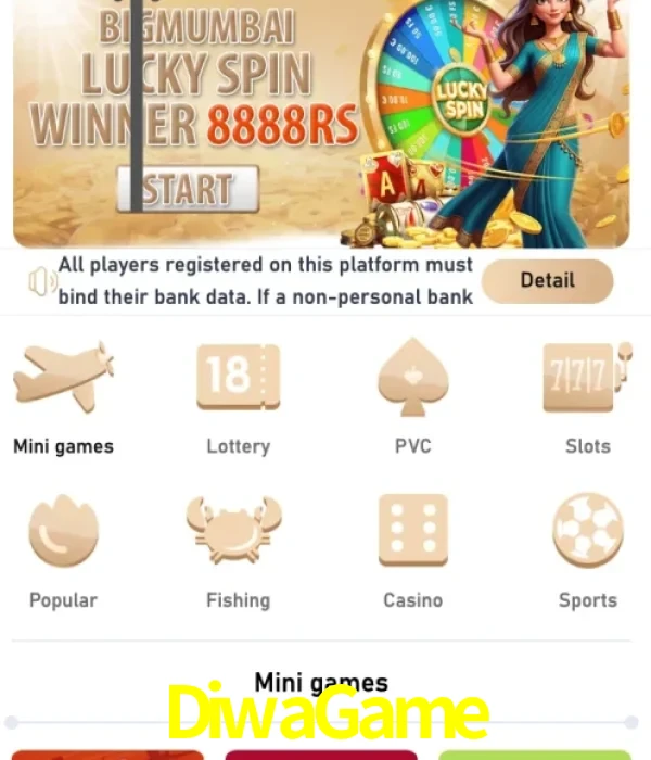 DiwaGame login